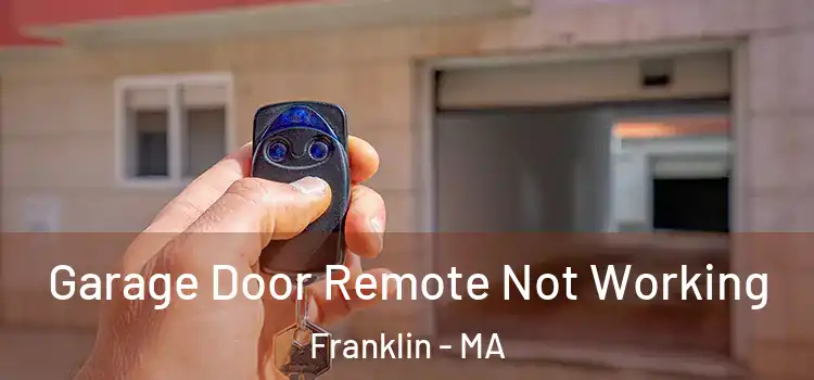  Garage Door Remote Not Working Franklin - MA