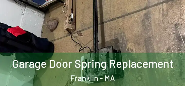 Garage Door Spring Replacement Franklin - MA